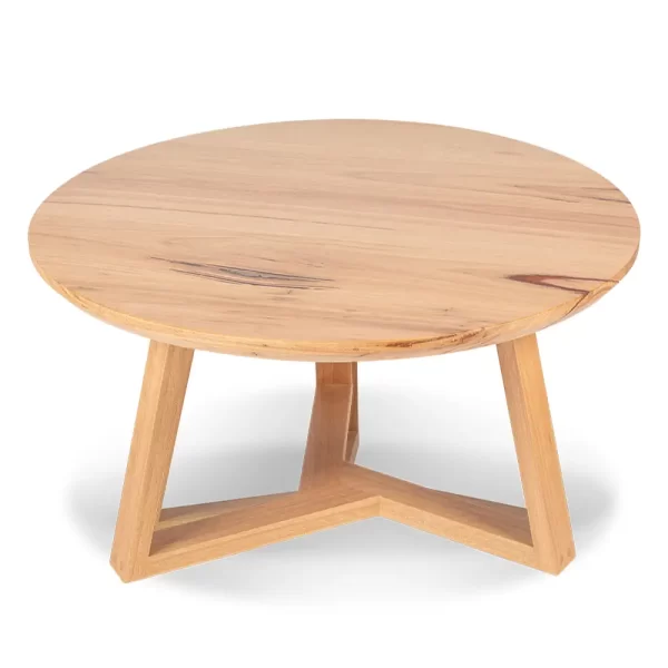 Crafted from solid wood, the Burke table introduces a distinctive base design is custom designed and made by Buywood Furniture joinery Brisbane.