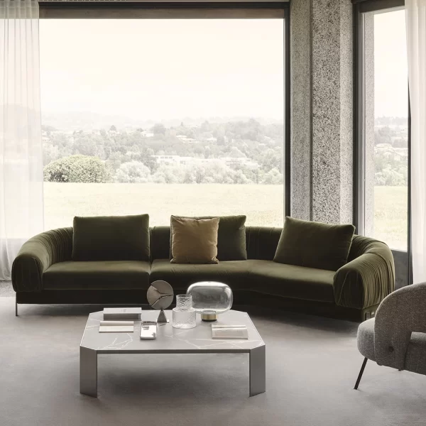The Crumble lounge by Nicoline is the absolute representation of softness. and available from Buywood Furniture in Fortitude Valley, Brisbane.