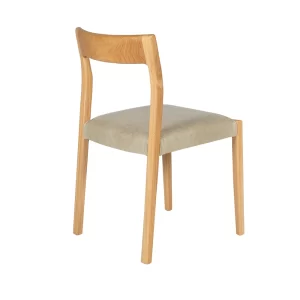 The Fitzroy dining chair a gorgeous new design offering comfort and durability is custom made by Buywood Furniture, Brisbane.