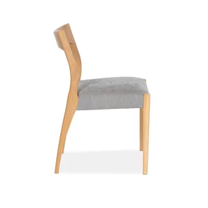 With a beautifully curved timber back the Newport Dining Chair offers a balance between comfort and durability. Designed and crafted by Buywood Furniture.