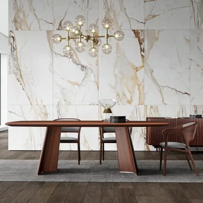 Designed by Marconato & Zappa the Story dining table is an exciting addition to our Spalli range.