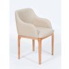 This Australian adaption of the classic Italian Dining Tub Chair is a highly versatile beauty custom designed and made by Buywood Furniture, Brisbane.
