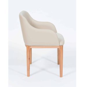 This Australian adaption of the classic Italian Dining Tub Chair is a highly versatile beauty custom designed and made by Buywood Furniture, Australia