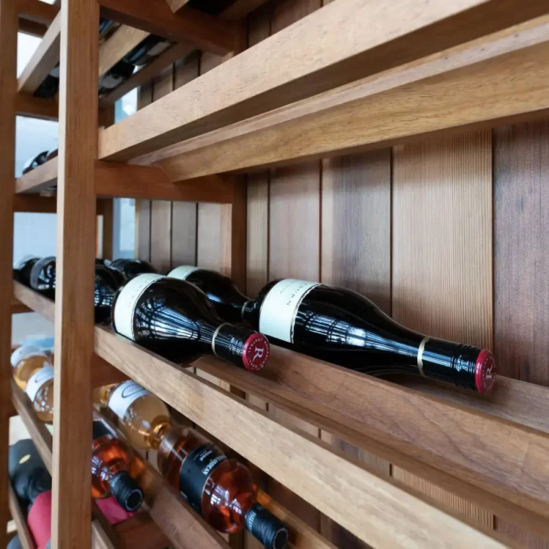 We design and build custom wine cellars in solid timber to complement your home and very stylishly house your beloved wine.