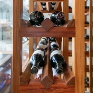 We custom design and build wine cellars in solid timber to complement your home and very stylishly house your beloved wine