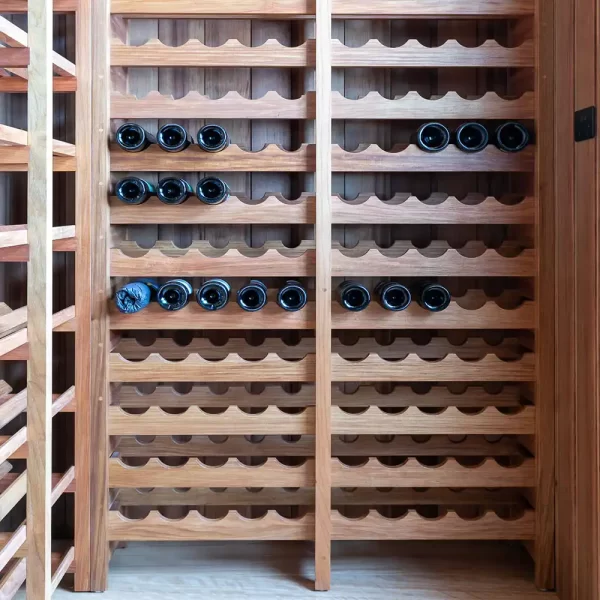 We custom design and build wine cellars in solid timber to complement your home and very stylishly house your beloved wine