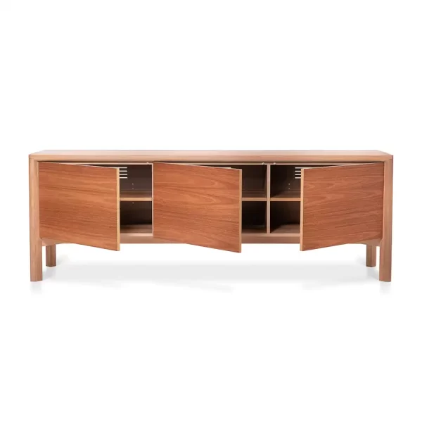 The Hastings Sideboard is an elegant piece of useful storage unit designed and custom made in Australian spotted gum timber.