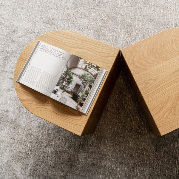 Designed and crafted by Buywood Custom Furniture the Lily Coffee Table Duo offers a touch of texture and complementary softness to any living zone.