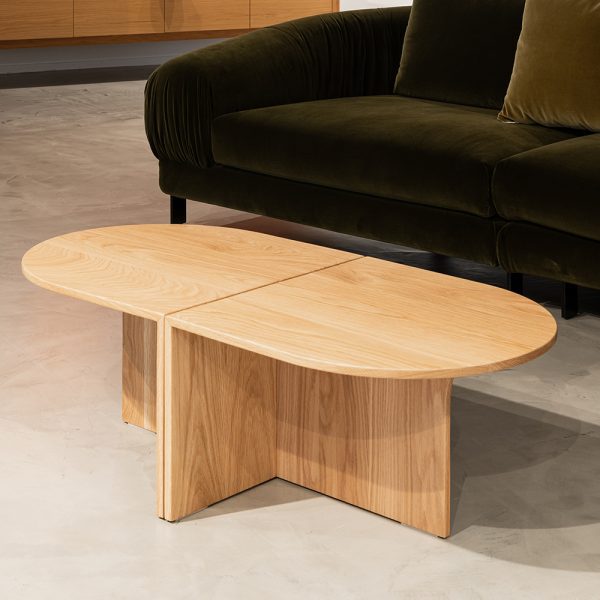 Designed and crafted by Buywood Custom Furniture the Lily Coffee Table Duo offers a touch of texture and complementary softness to any living zone.