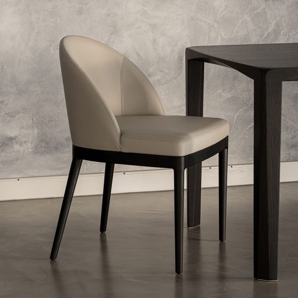 Noella offers back saving support and relaxation. Crafted by Buywood Furniture this chair can be upholstered in any leather or fabric.