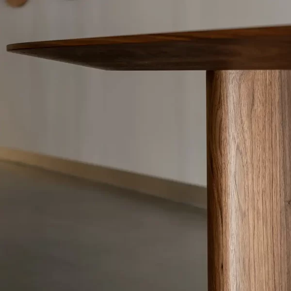 Aero Dining Table custom designed and made by Buywood Furniture using time honored joinery skills. Based in Brisbane, Australia.