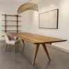 Lachlan Dining Table is custom designed and made by Buywood Furniture in Brisbane using time honored joinery skills.