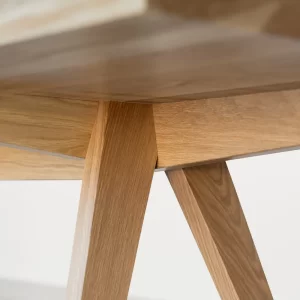 Lachlan Dining Table is custom designed and made by Buywood Furniture in Brisbane using time honored joinery skills.