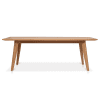 The Blade dining table is an in-house Buywood Furniture design by our Head craftsman Lee Kenny. Inspired by the sleek lines of the mid-century Scandinavian movement.